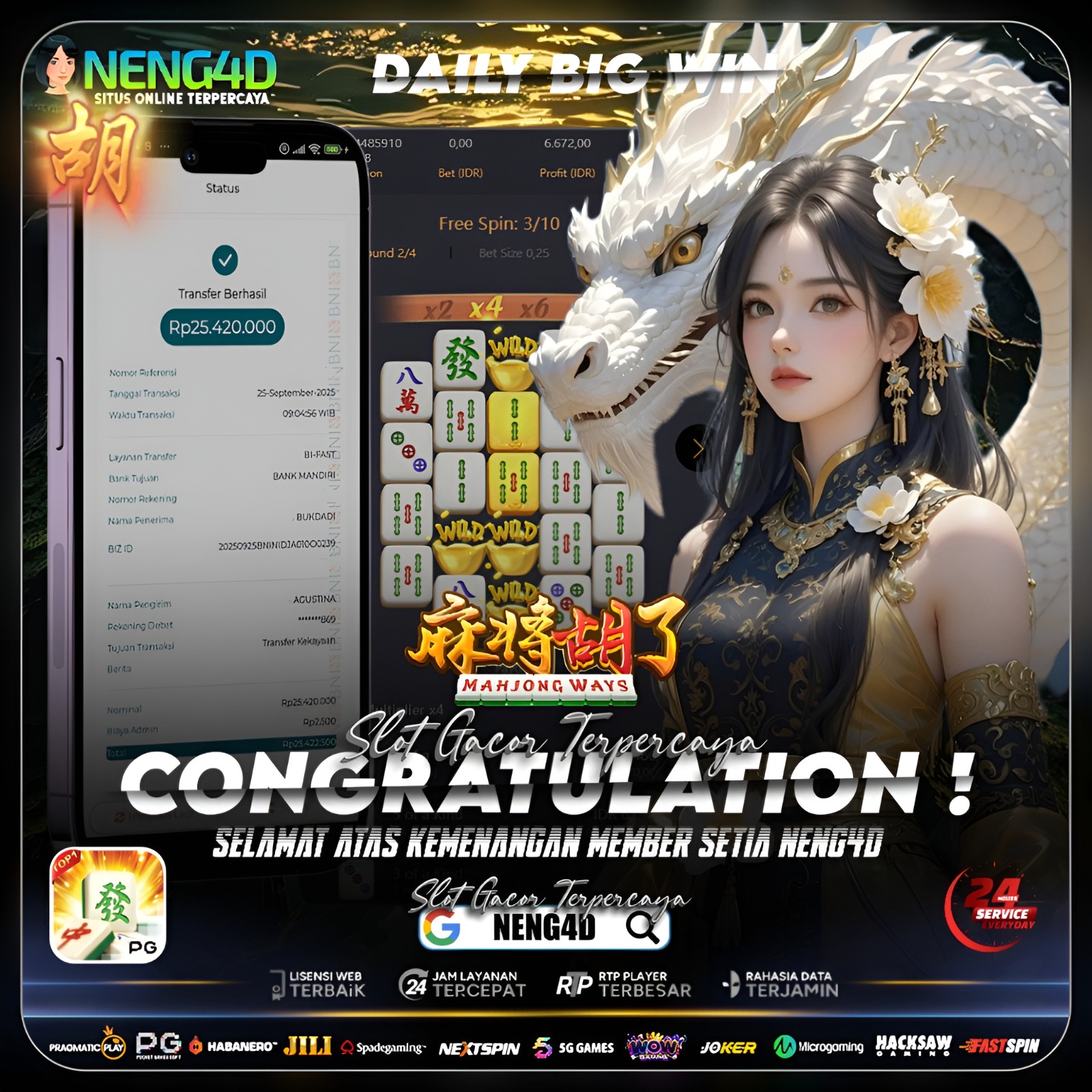 CUAN BESAR BARENG NENG4D DI MAHJONG WAYS 2