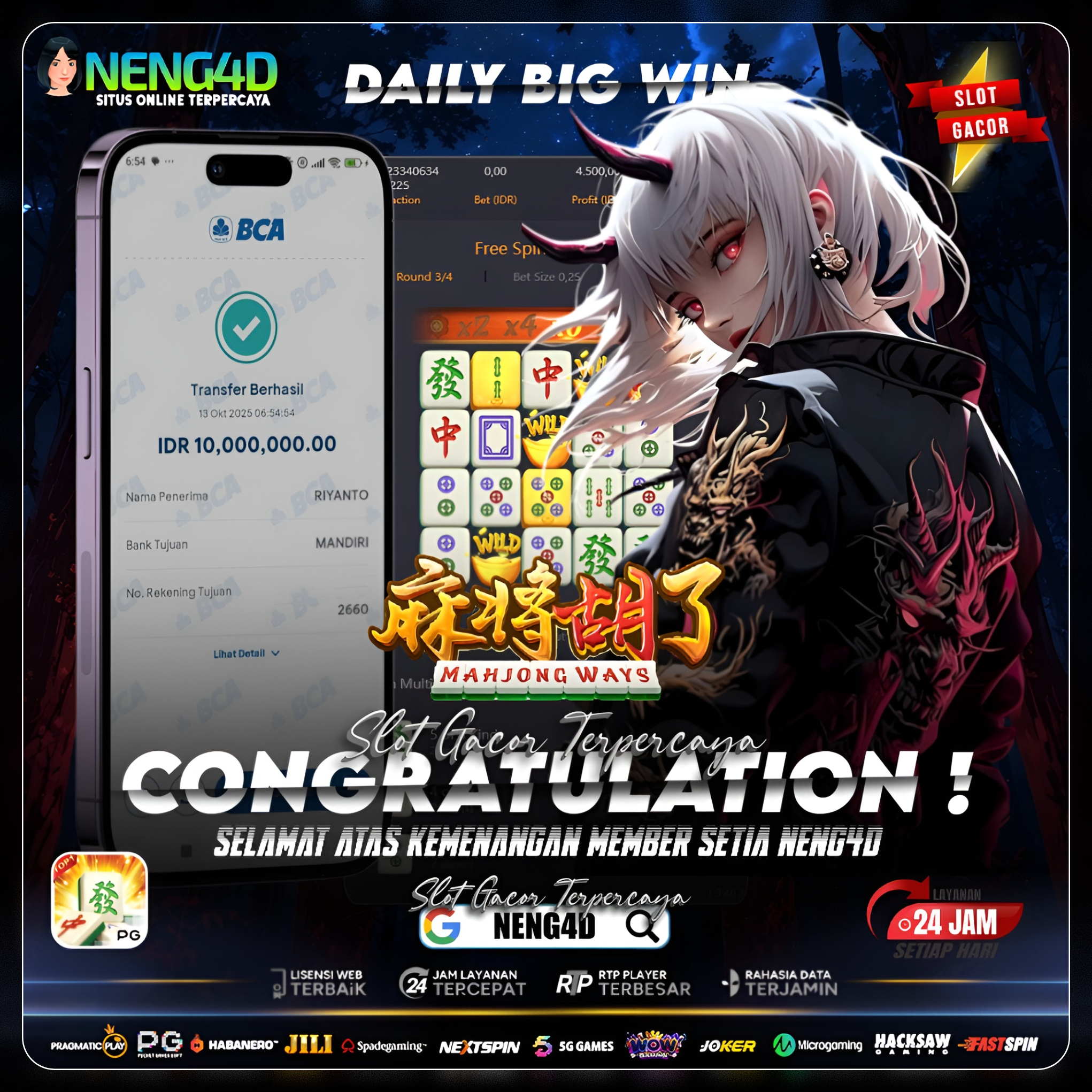 MENANG TERUS DI MAHJONG WAYS 1 NENG4D
